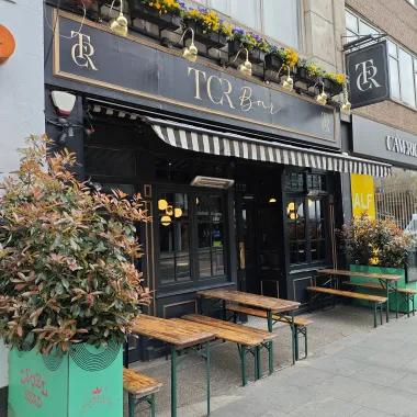 Outside shot of a bar 
